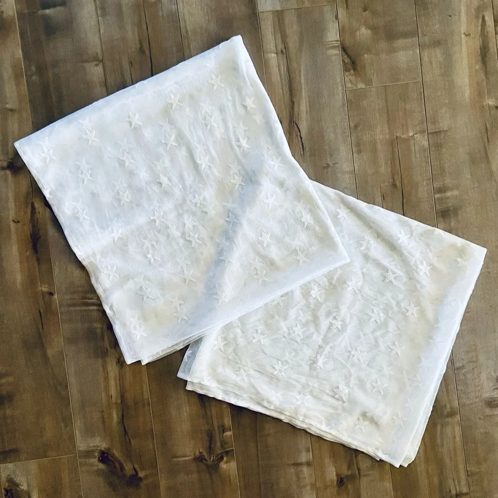 Wendy Bellissimo Starlight Curtains - Set of 2 - Rare